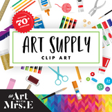 Art Supply || Clip Art || 70+ Supplies