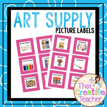 Preview of Art Supply Labels