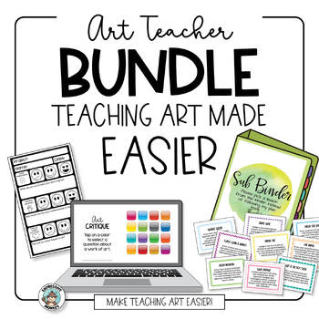 Preview of Art Teacher Bundle • Teaching Art Made Easier