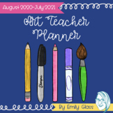 Art Teacher Planner 2020-21
