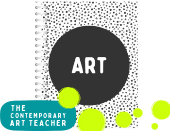 Preview of Art Teacher Planner