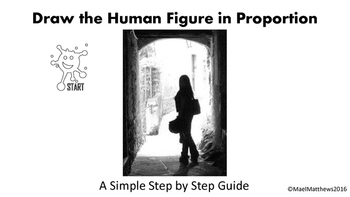 Preview of Art Teaching Resource - Draw the Human Figure