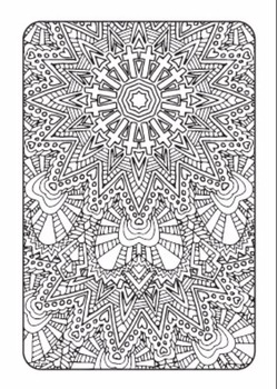 Adult Coloring Book Art Therapy Volume 3 Printable Coloring Book