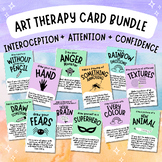 Art Therapy Card Bundle - Interoception, Confidence, Atten