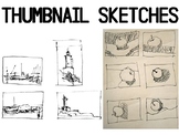 Art - Thumbnail Sketching and planning - an intro