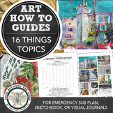 Art Topics, Inspiration for Art Project, Sub Plan, Art Act