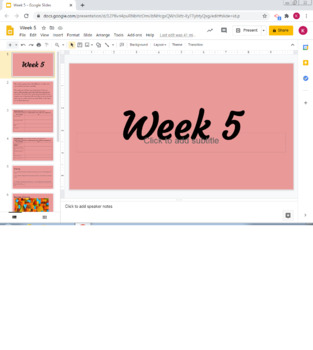 Preview of Art Virtual Learning Week 5 Plans Grades 3-8