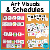 Visual Schedules for Autism - Art Visual Supports, Communi