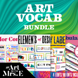 Art Vocab // Bundle