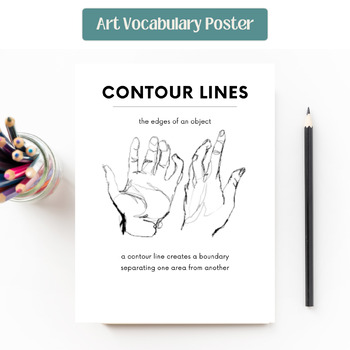 Preview of Art Vocabulary Posters