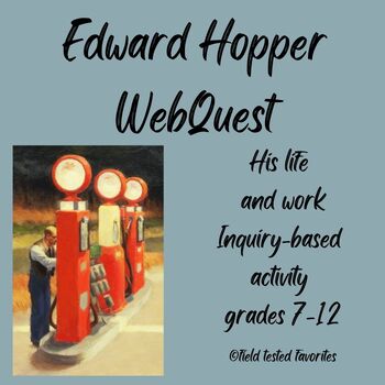Preview of Art WebQuest: Edward Hopper