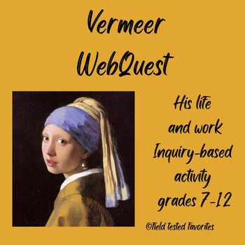 Preview of Art WebQuest: Johannes Vermeer