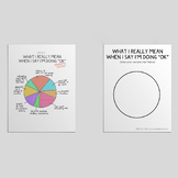 Art Worksheet - Therapy Pie Chart by Lindsay Braman MA