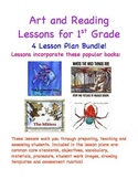 Art and Reading Lessons for 1st Grade - Four Lesson Plan Bundle!