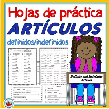 Preview of Artículos: Hojas de Práctica (Spanish Definite and Indefinite Articles)