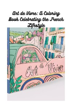Preview of Art de Vivre: A Coloring Book Celebrating the French Lifestyle