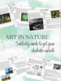 Art in Nature Activity Cards