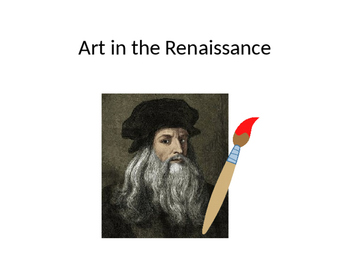Preview of Art in the Renaissance Guided Notes PowerPoint