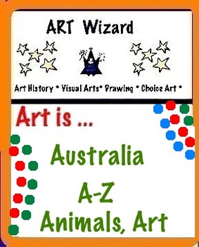 Preview of Australia A-Z  Animals (24 pages,Coloring), Art Lesson #bushfires