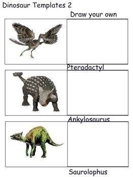 Preview of Storyboard for Writing Your Own Dinosaur Story (11 pages)