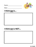 Art is Worksheet