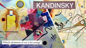 Preview of Art lesson- Kandinsky.