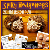 Art Lesson for Kids: Spiky Hedgehog