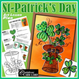 St. Patrick's Day Collective Art Activity and Lesson for K