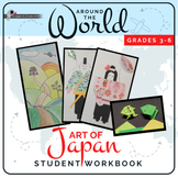 Art of Japan Workbook: Art Around the World: Workbooks for