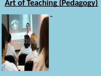 Preview of Art of Teaching (Pedagogy)