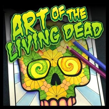 Preview of Art of the Living Dead - Templates, Reference, and Coloring Sheets