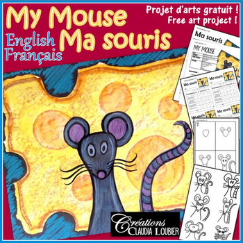 Preview of Free Art Project : My Mouse - Projet d'arts plastiques gratuit : Ma souris.