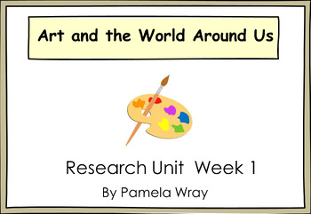 Preview of Art & the World Around Us Supp Unit |K Knowledge Research (CKLA ALIGNED)