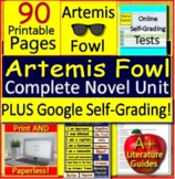 Artemis Fowl Novel Study Book 1 - Comprehension Questions,