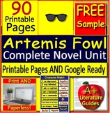 Artemis Fowl Novel Study Unit - Free Sample