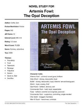 Artemis Fowl 04 The Opal Deception