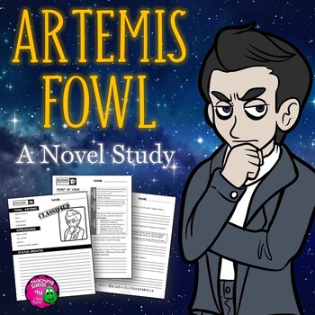 Preview of Artemis Fowl by Eoin Colfer Complete Novel Study Grades 5, 6, 7
