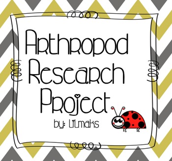 Preview of Arthropod Research Project