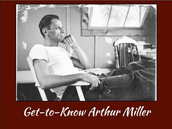 Preview of Arthur Miller