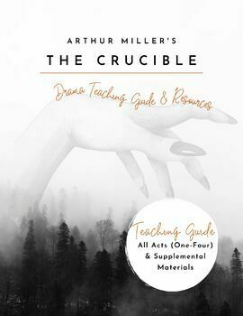 Preview of Arthur Miller's The Crucible: Full Unit Qs, Character Charts, Assessments, & Key