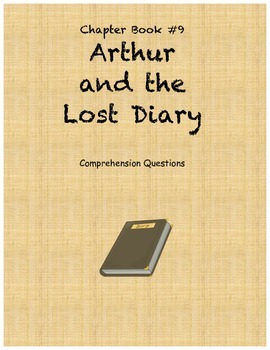 Preview of Arthur and the Lost Diary comprehension questions
