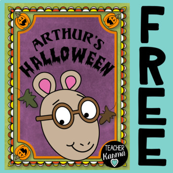 Preview of Arthur's Halloween FREE Literacy Printables