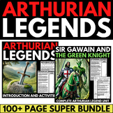 Arthurian Legends Unit Bundle - King Arthur Activities - C
