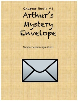 Preview of Arthur's Mystery Envelope comprehension questions