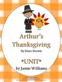 Arthur's Thanksgiving Book Unit