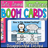 Artic Animal Emotions BOOM cards for distance learning