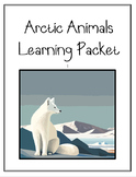 Artic Animal Non-Traditional Remote Learning Day Packet