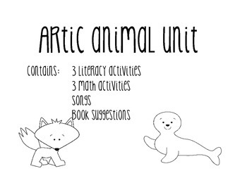 Preview of Artic Animal Unit