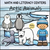 Arctic Animals Math and Literacy Centers for Preschool, Pr