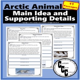Arctic Animals Passages Finding Main Idea and Supporting Details